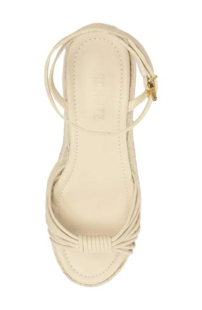 Schutz Livia Platform Wedge Sandal In Multi