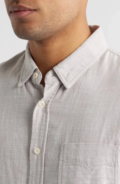 Rails Fairfax Short Sleeve Button-up Shirt In Brown