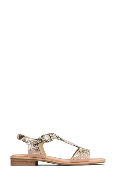 Donald Pliner Dria T-strap Sandal In Multi