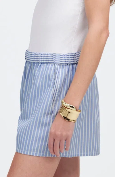 Madewell Pull-on Shorts In Blue