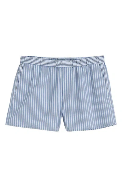 Madewell Pull-on Shorts In Blue