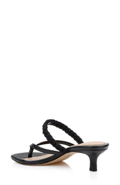 Jewel Badgley Mischka Women's Nadya Kitten Heel Sandals In Black