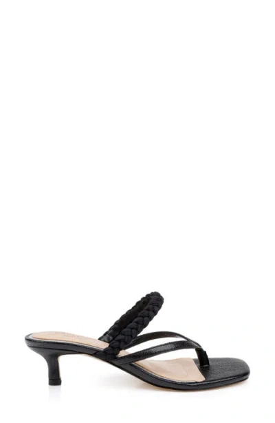 Jewel Badgley Mischka Women's Nadya Kitten Heel Sandals In Black