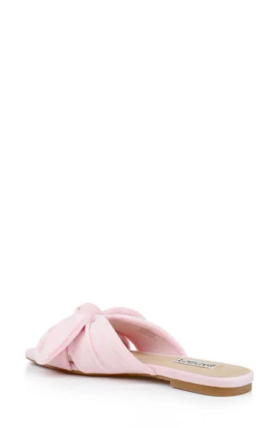 Badgley Mischka Collection Darla Slide Sandal In Pink