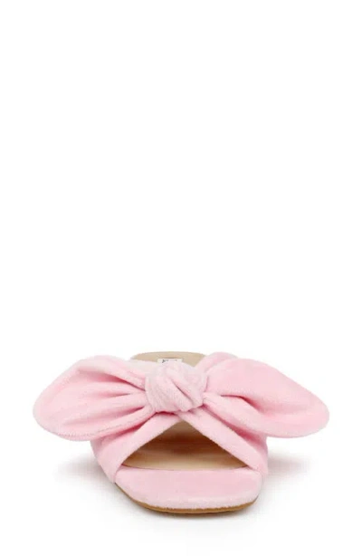 Badgley Mischka Collection Darla Slide Sandal In Pink