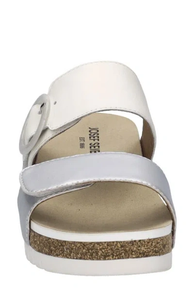 Josef Seibel Quinn 14 Wedge Slide Sandal In Multi