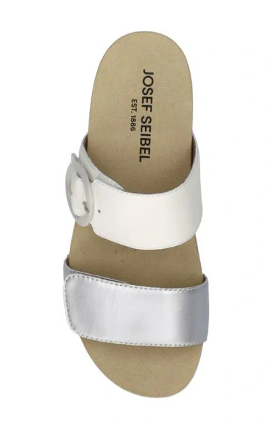 Josef Seibel Quinn 14 Wedge Slide Sandal In Multi