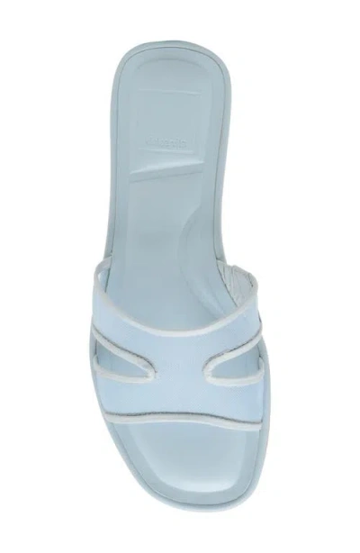 Dolce Vita Flori Sandals Ice Blue Mesh In Blue