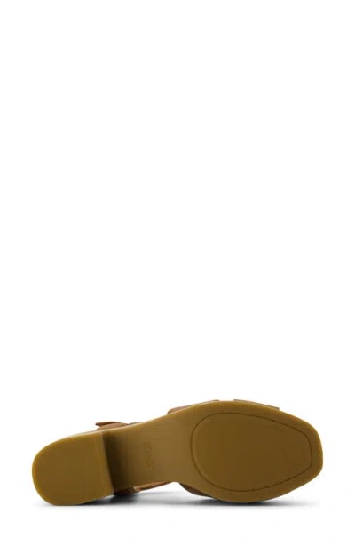 Toms Isla Platform Sandal In Brown