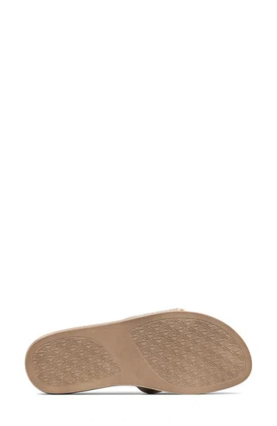 Donald Pliner Fifi Platform Wedge Flip Flop In Neutral