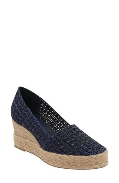 Andre Assous André Assous Patti Espadrille Wedge In Blue