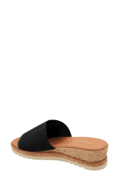 Andre Assous André Assous Nessie Platform Wedge Sandal In Black