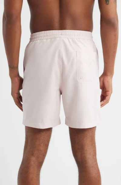 Carhartt Work In Progress Chase Swim Trunks In White