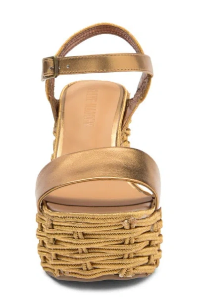 Steve Madden Pinky Espadrille Platform Wedge Sandal In Brown