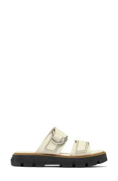 Sorel Rein Cb Platform Slide Sandal In Black