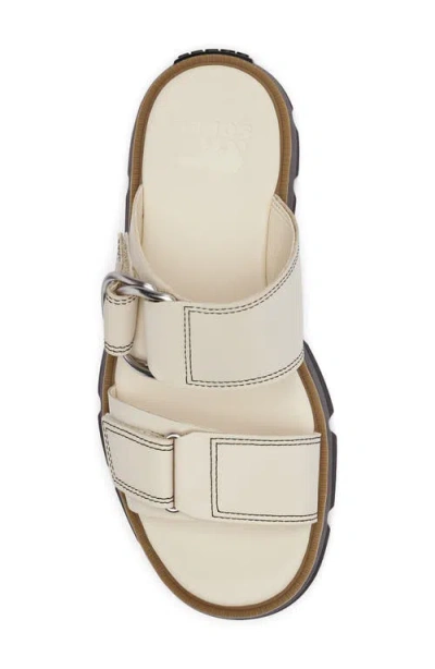 Sorel Rein Cb Platform Slide Sandal In Black