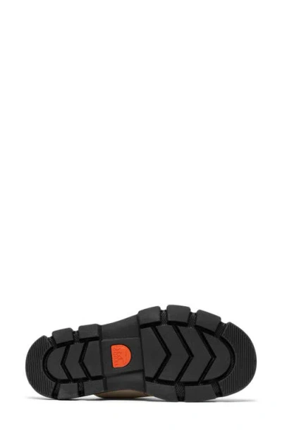 Sorel Rein Cb Platform Slide Sandal In Black