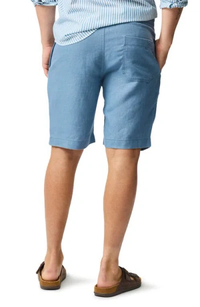 Rodd & Gunn Linen 9" Resort Short In Blue