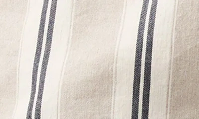 Rodd & Gunn Wingfield Textured Stripe Pull On Shorts In Neutral