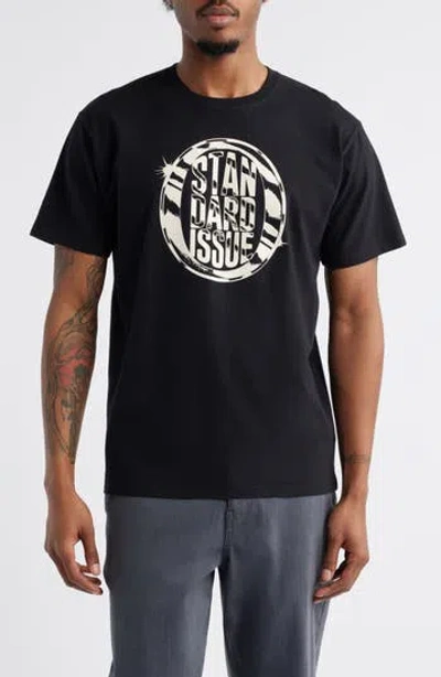 Standard Issue Medallion Graphic T-shirt In Black