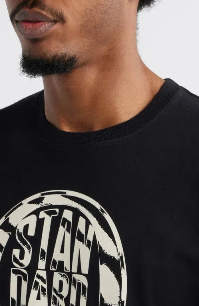 Standard Issue Medallion Graphic T-shirt In Black