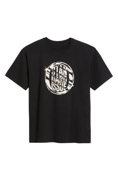 Standard Issue Medallion Graphic T-shirt In Black