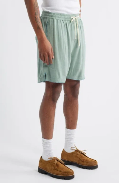 Standard Issue California Drawstring Shorts In Green