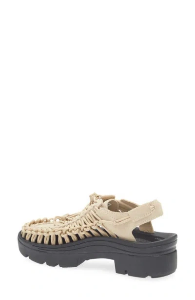 Keen Uneek Platform Sandal In Brown