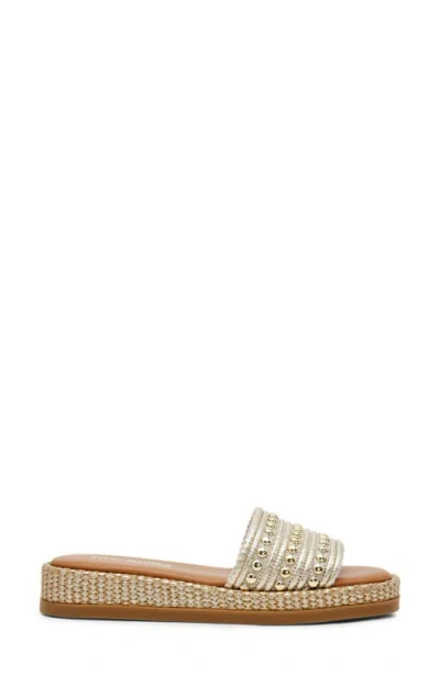 Steve Madden Boardwalk Slide Sandal In Multi