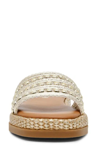 Steve Madden Boardwalk Slide Sandal In Multi