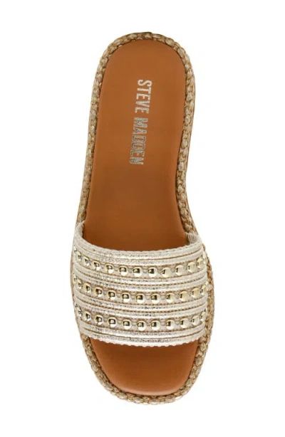 Steve Madden Boardwalk Slide Sandal In Multi