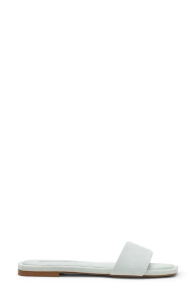 Steve Madden Lumina Slide Sandal In Green