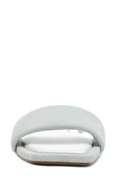 Steve Madden Lumina Slide Sandal In Green