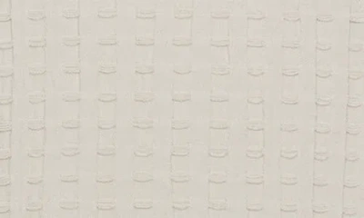 Tiny Tribe Waffle Texture Overall Bubble Romper In Gray