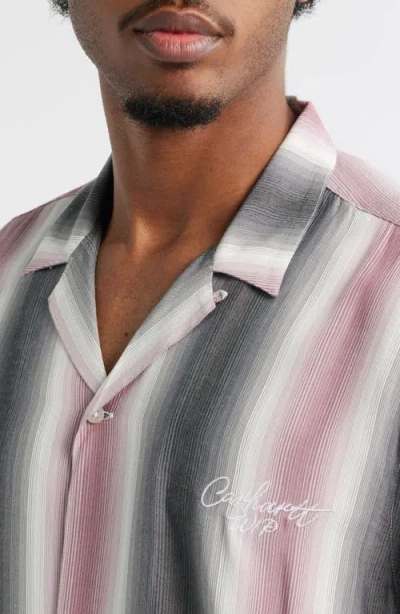 Carhartt Dashner Short Sleeve Camp Shirt In Multi