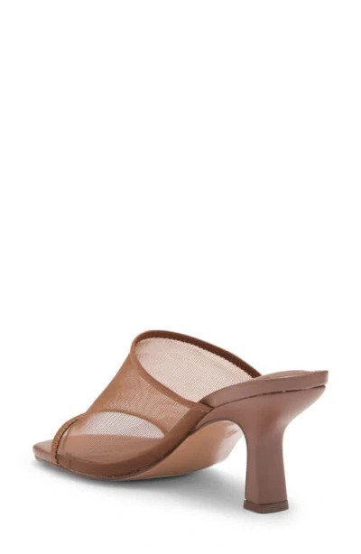 Steve Madden Gleam Mesh Sandal In Brown