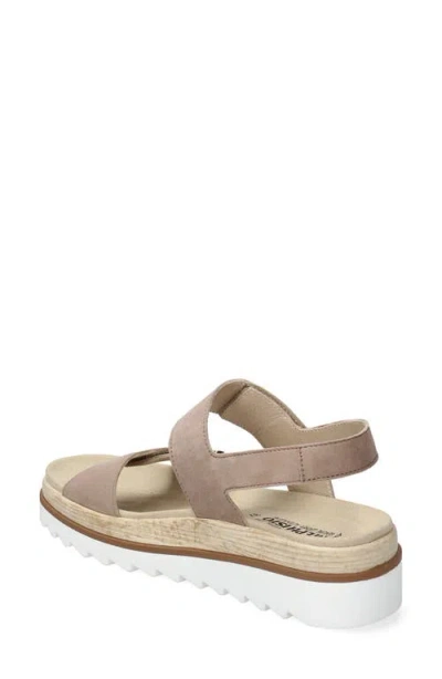 Mephisto Dominica Platform Sandal In Brown