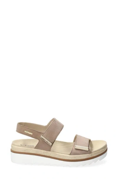 Mephisto Dominica Platform Sandal In Brown
