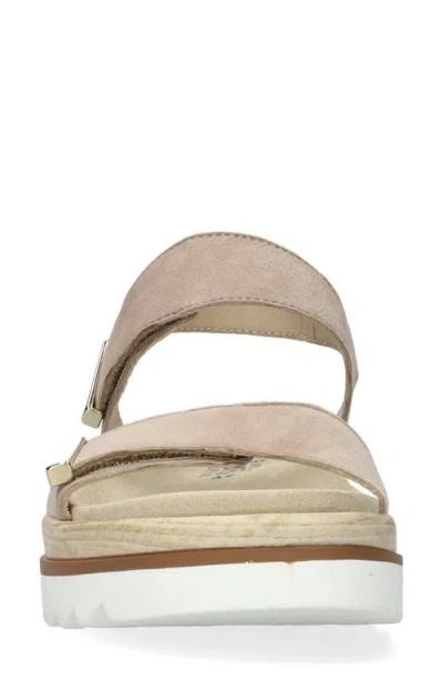 Mephisto Dominica Platform Sandal In Brown