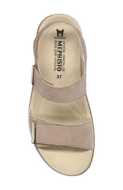 Mephisto Dominica Platform Sandal In Brown