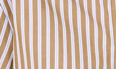 Parker The Vicki Long Sleeve Button Front Top In Brown