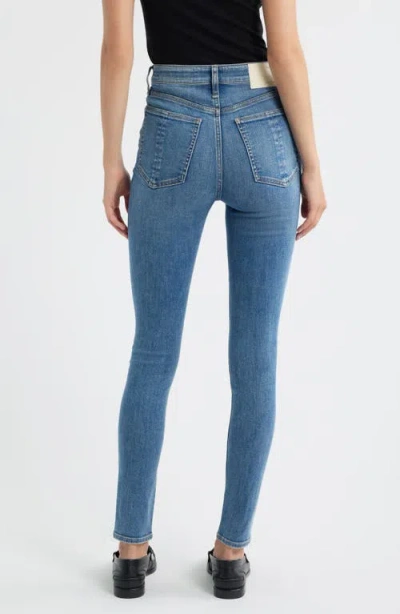 Rag & Bone Flexi Nina High-rise Skinny Jeans In Blue