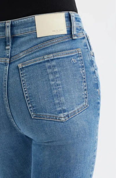 Rag & Bone Flexi Nina High-rise Skinny Jeans In Blue