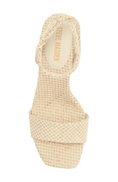 Steve Madden Messa Ankle Strap Sandal In Brown