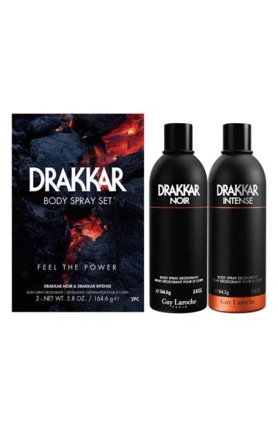 Guy Laroche Drakkar Noir Fragrance Set In Transparent