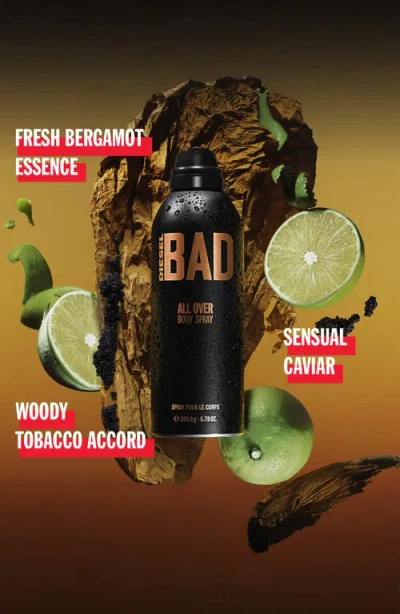 Diesel ® Bad/ Fuel For Life 2-piece Body Spray Set In Transparent