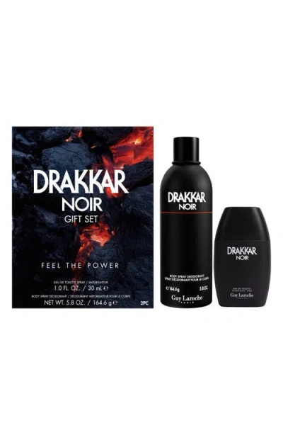 Guy Laroche Drakkar Noir Eau De Toilette Set In Transparent