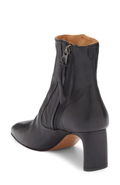 Labucq Jules Square Toe Bootie In Black