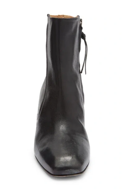 Labucq Jules Square Toe Bootie In Black