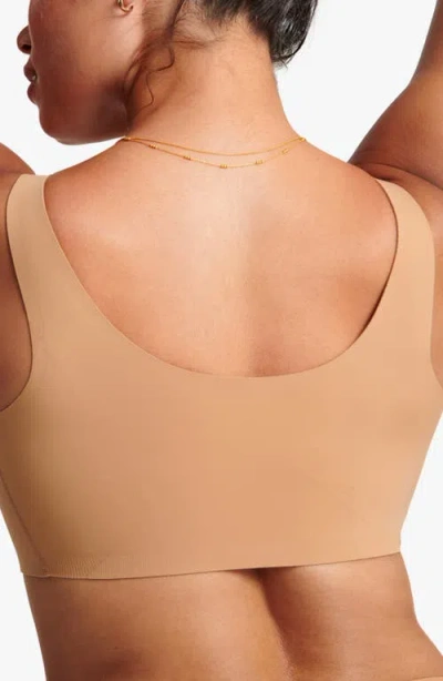 Evelyn & Bobbie The Bobbie Scoop Bra In Silver